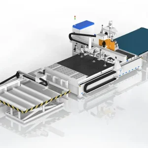 Automatic CNC Drilling and Labeling Machine