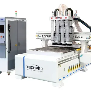Automatic 4 Head CNC Router Machine