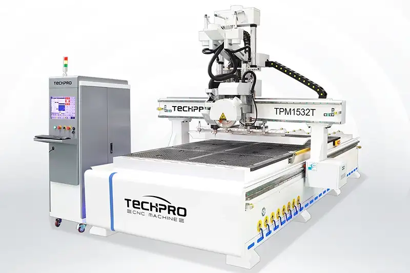 ATC CNC Router with Saw Blade Cutting Machine for Sale