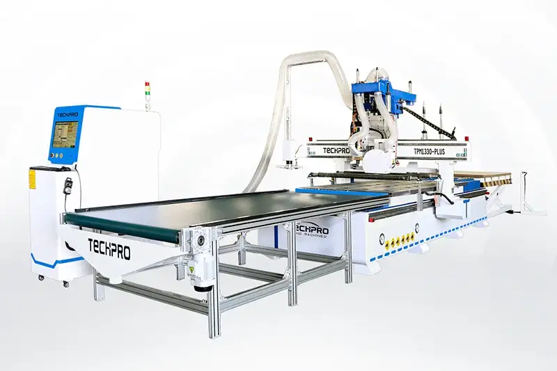 ATC Woodworking CNC Router with Drilling Bank for Sale