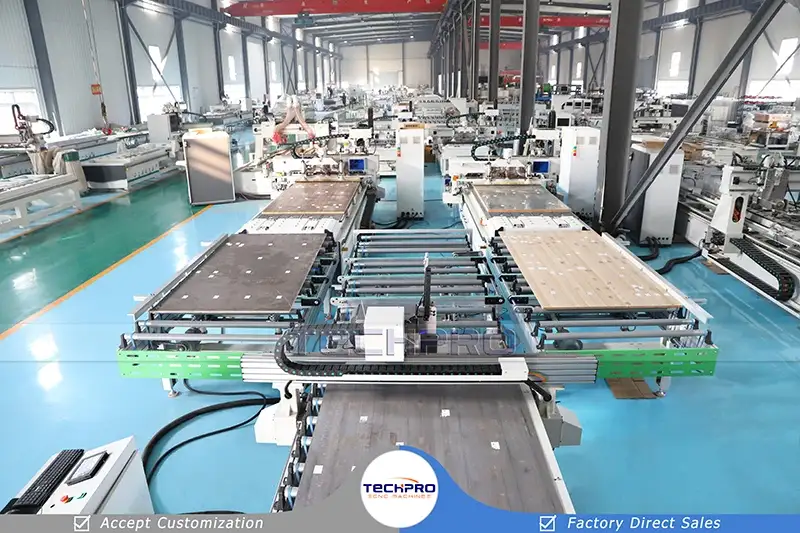 2025 Best CNC Router Furniture Production Line One-To-Two for Sale - 图片 6