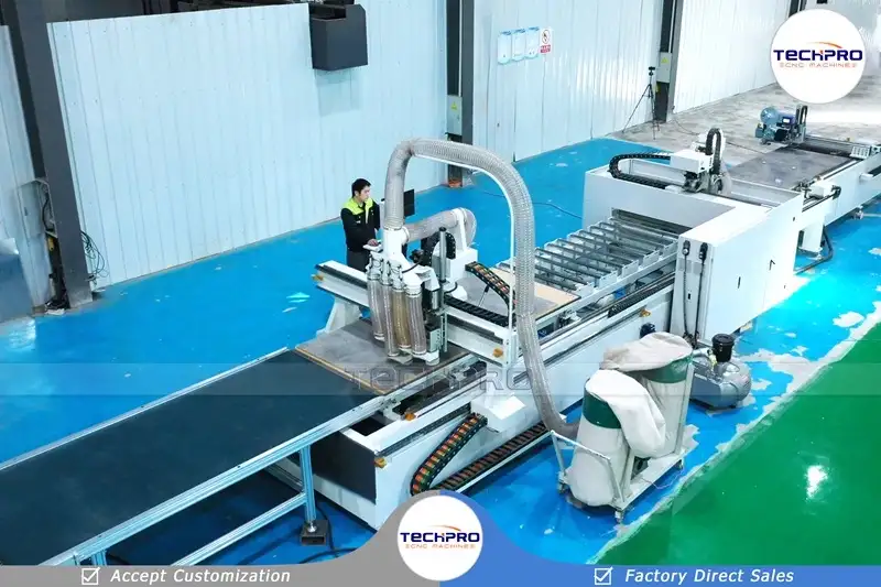 2025 Affordable CNC Wood Furniture Production Line for Cabinet Making - 图片 3