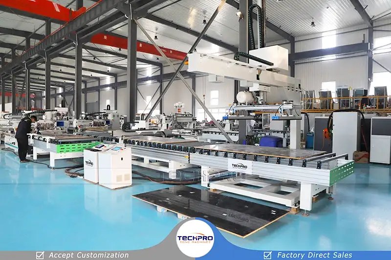 2025 Best CNC Router Furniture Production Line One-To-Two for Sale - 图片 3