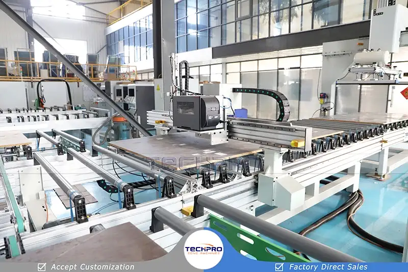 2025 Best CNC Router Furniture Production Line One-To-Two for Sale - 图片 5