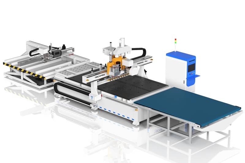 Affordable CNC Router Panel Production Line with Labeling for Sale