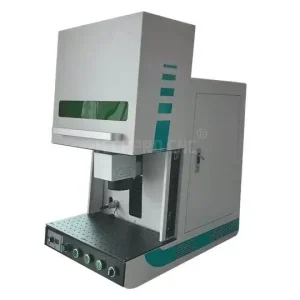 Mini Cover Mopa Color Laser Marking Machine with Motorize Z axis