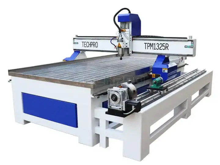 Affordable 4 Axis CNC Router TPM1325R for Sale