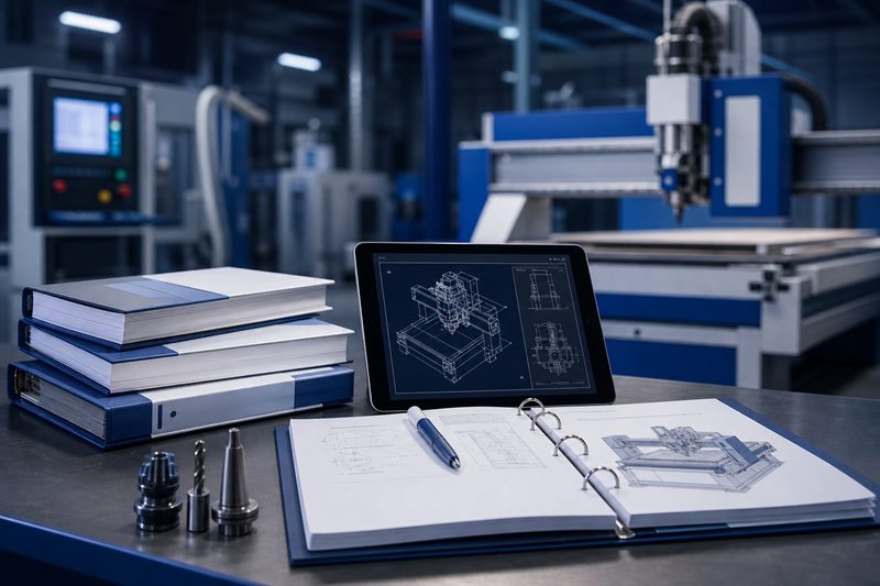 CNC technical manuals and machine documentation