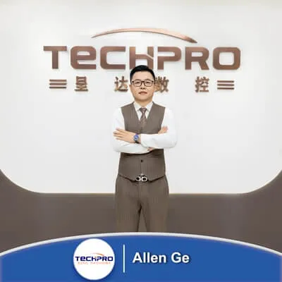 Portrait of Allen Ge, TechPro Overseas Sales Director