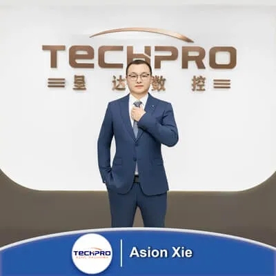Portrait of Asion Xie, TechPro International Sales Supervisor