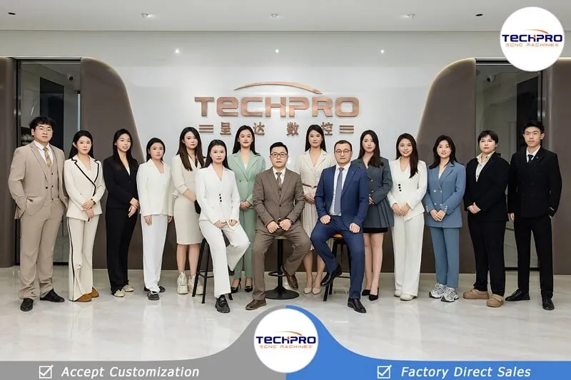 Outstanding employee of the Techpro CNC sales department