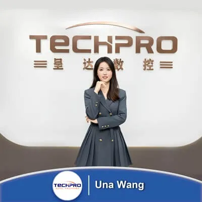 Portrait of Una Wang, TechPro International Sales Division Two Manager