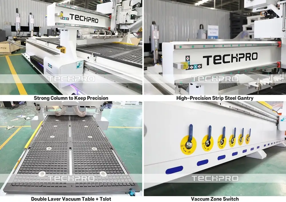 Accessories for 4x8 Linear ATC CNC Woodworking Engraving Machine 02